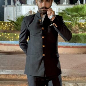 Classic black Bandhgala